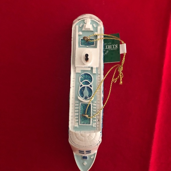 Kurt S Adler Cruise Ship Christmas Ornament - Picture 3 of 5